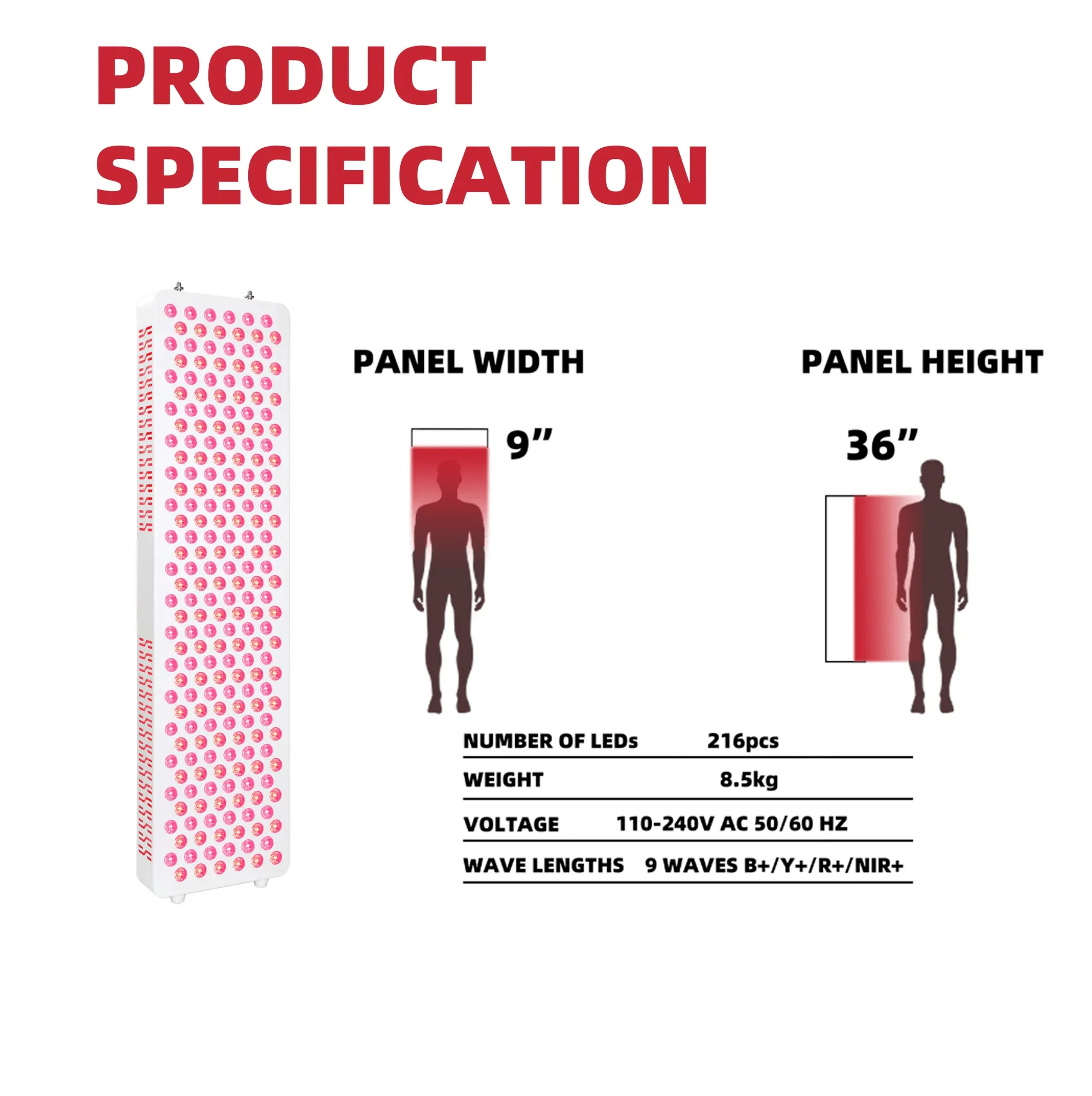 ICE DRAGON | Red Light Therapy Panel PRO