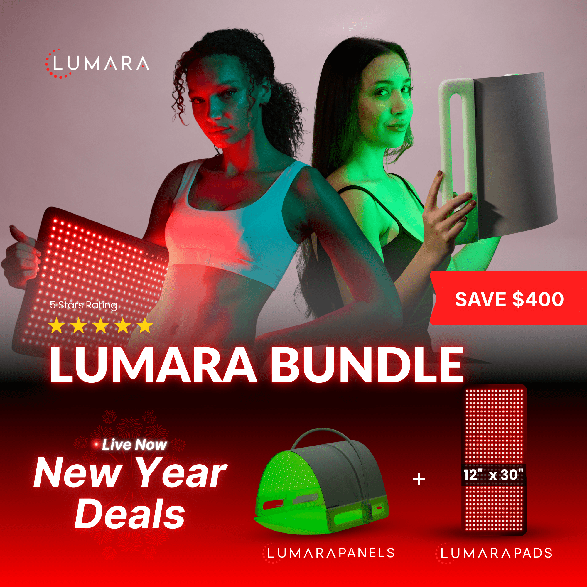 Lumara | Illuminate Green Light Therapy Panel
