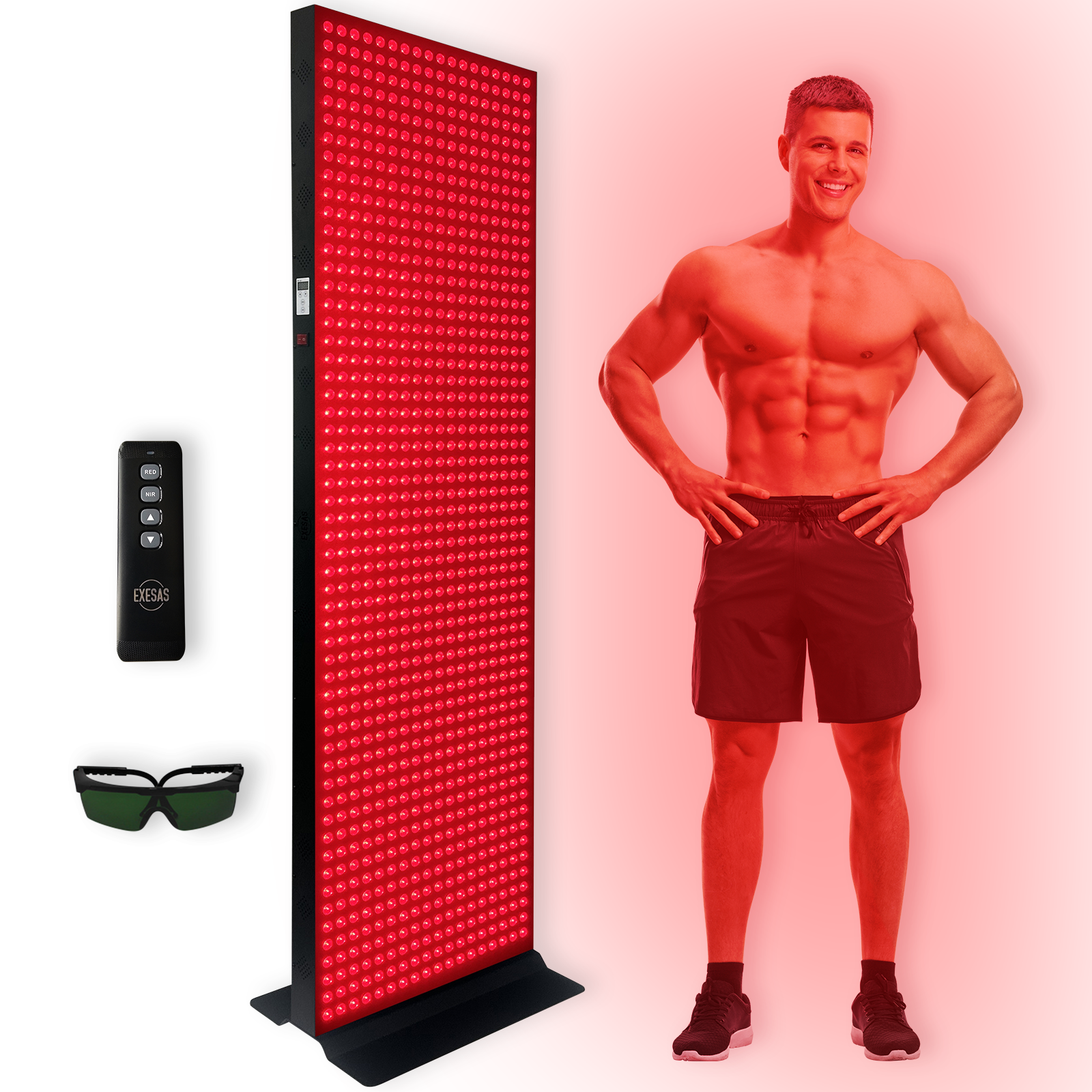 EXESAS | 1008 LED Full-Body Red Light Therapy Panel
