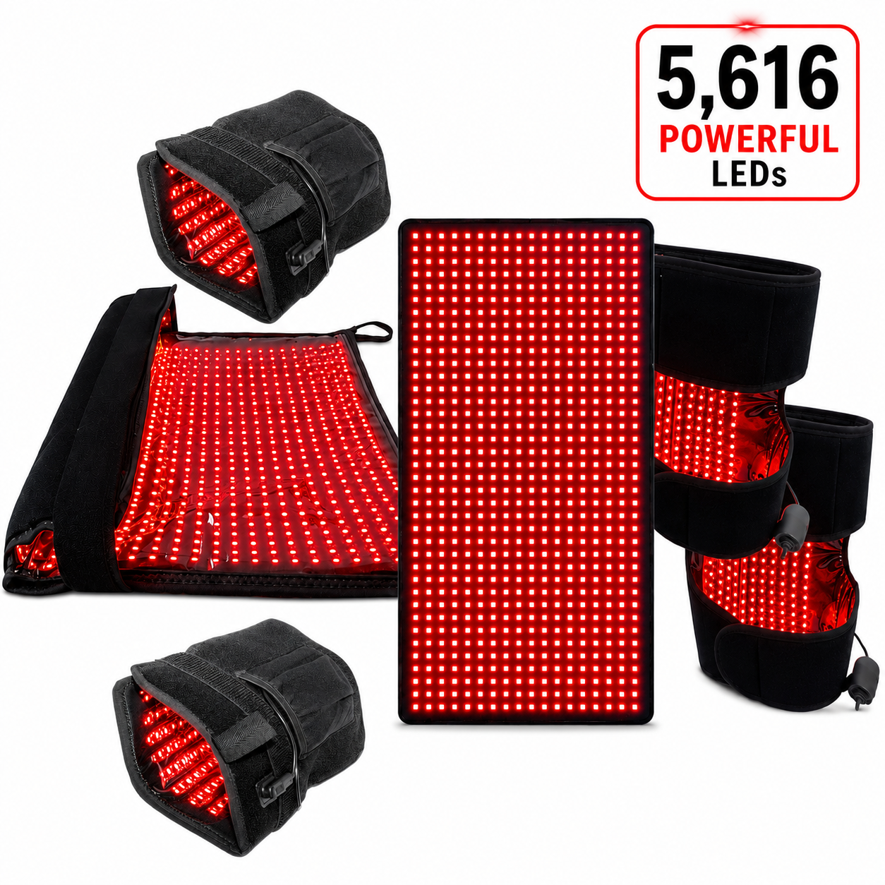 Red Light Therapy Kit for Hands & Feet – 6 Devices