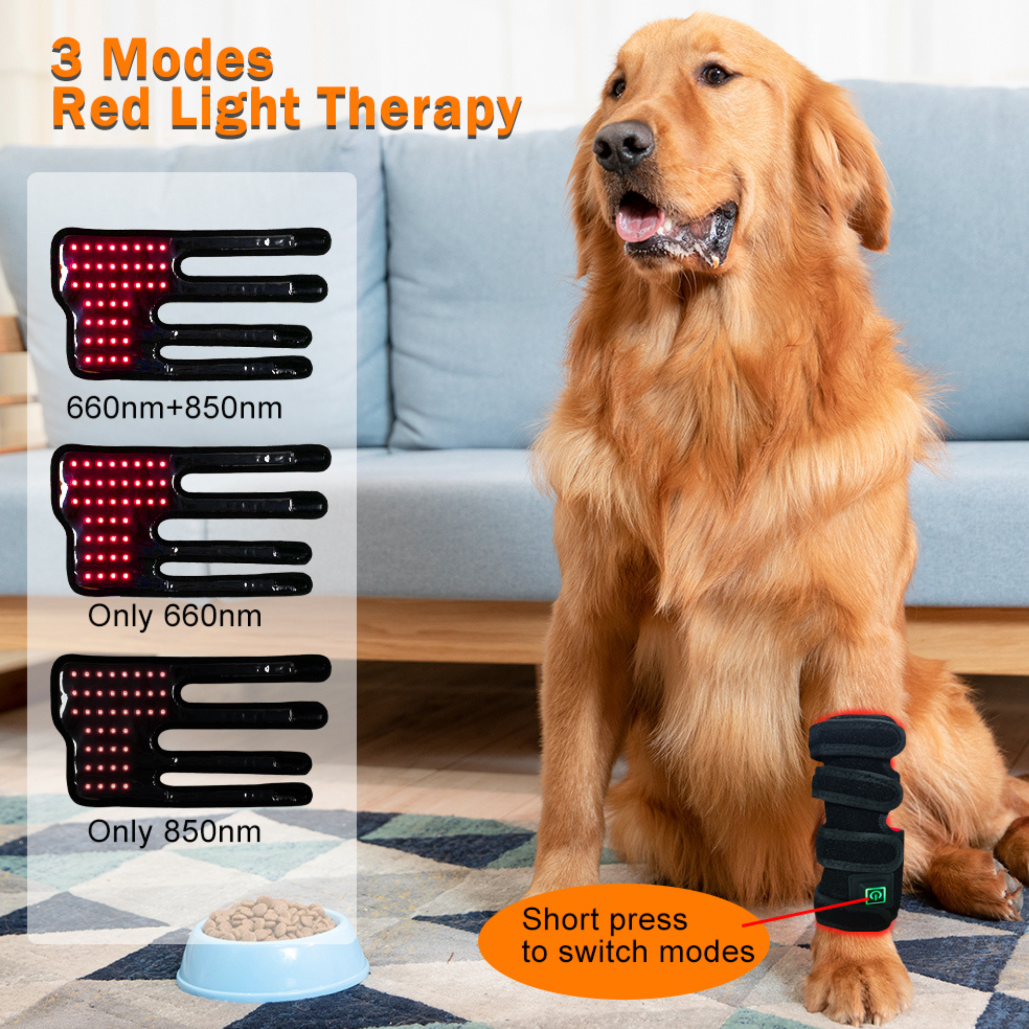Red Therapy Systems | Pet Red Therapy Leg Wrap - Set of 2