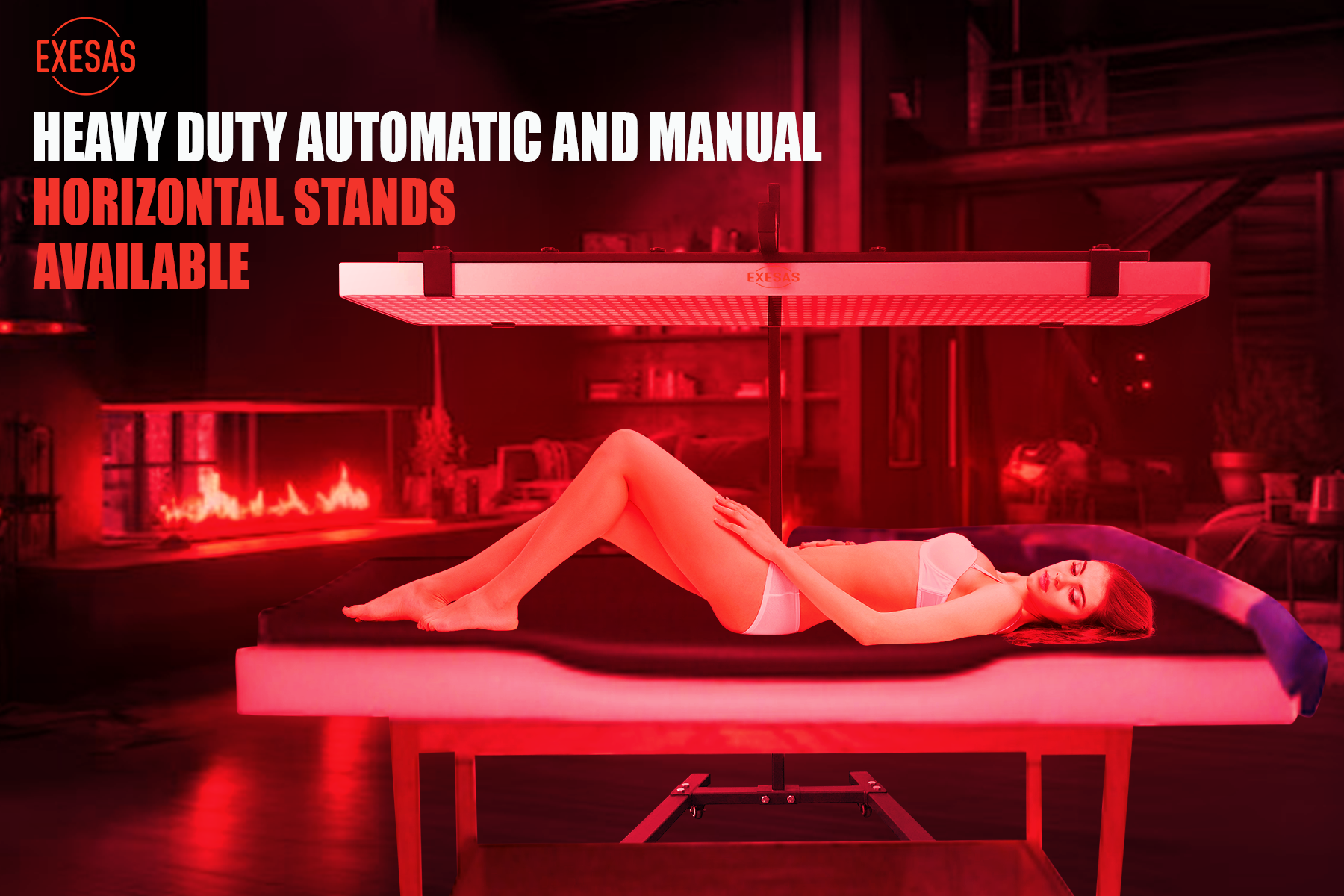 EXESAS 1008 | 5040W Dual-Chip Red Light Therapy Panel