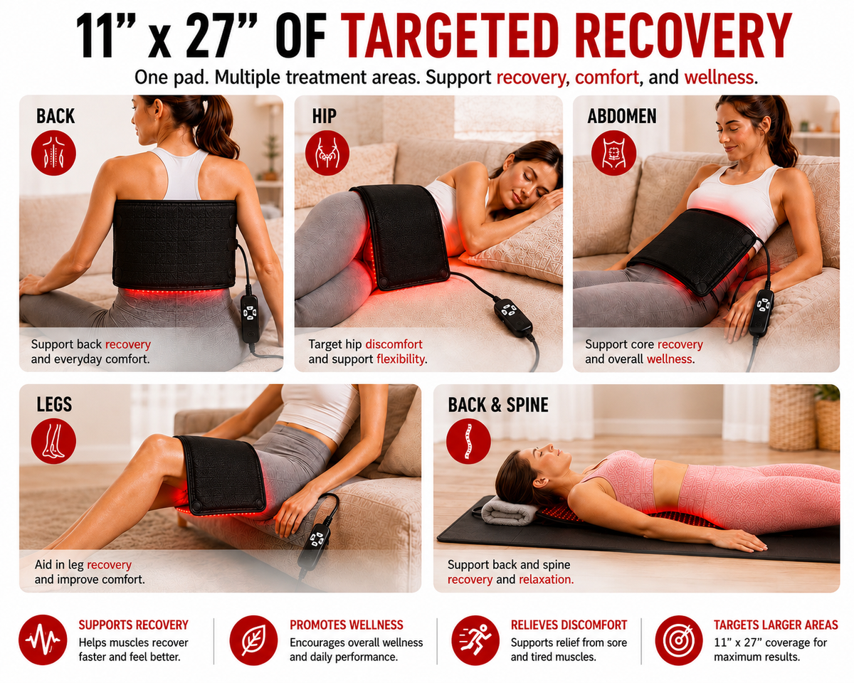 VersaDome Pro 2-in-1 Red Light Therapy Device