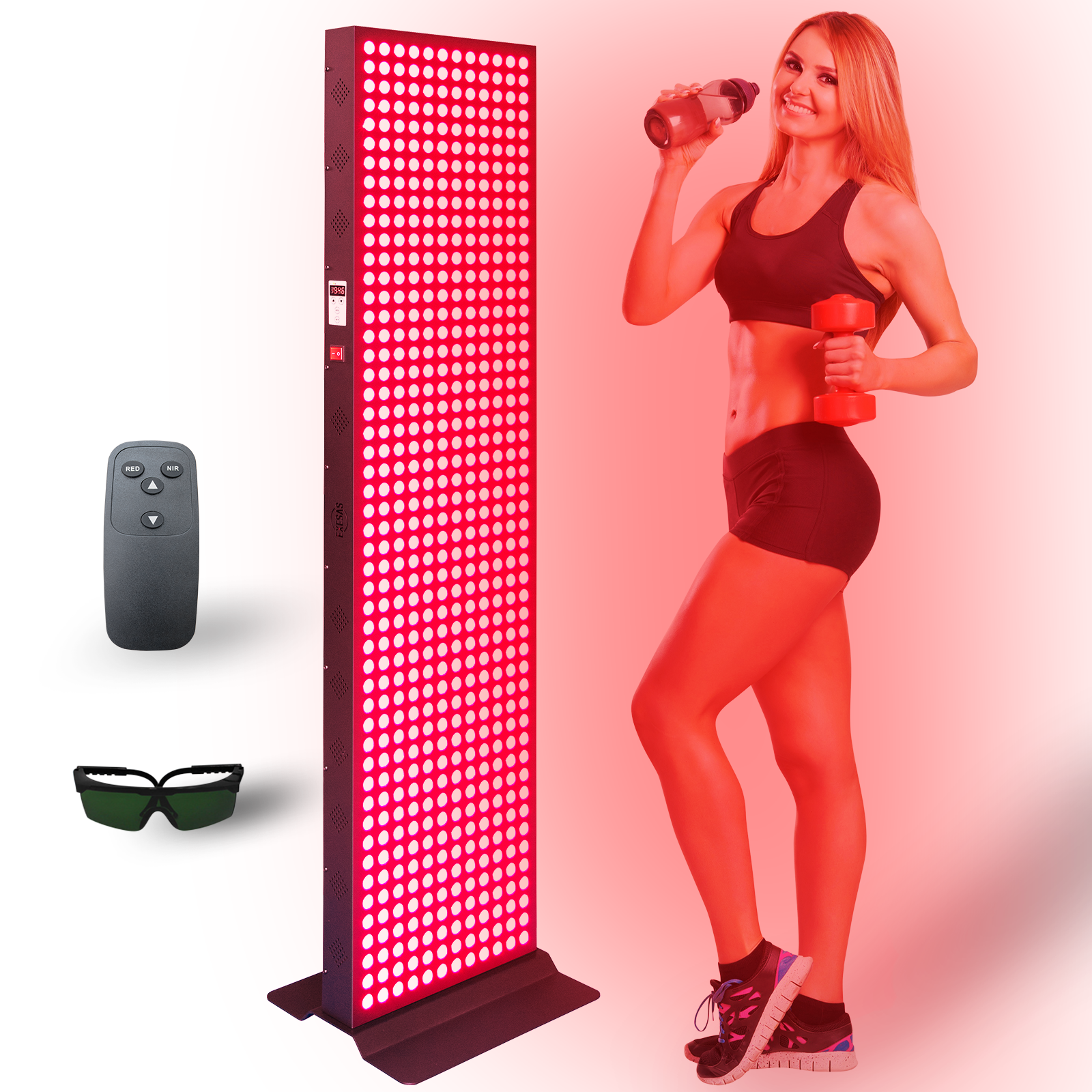 EXESAS 600 | 3000W Dual-chip Red Light Therapy Panel