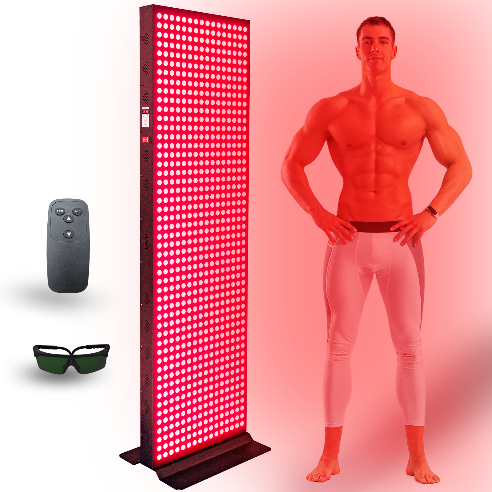 EXESAS 800 | 4000W Dual-chip Red Light Therapy Panel