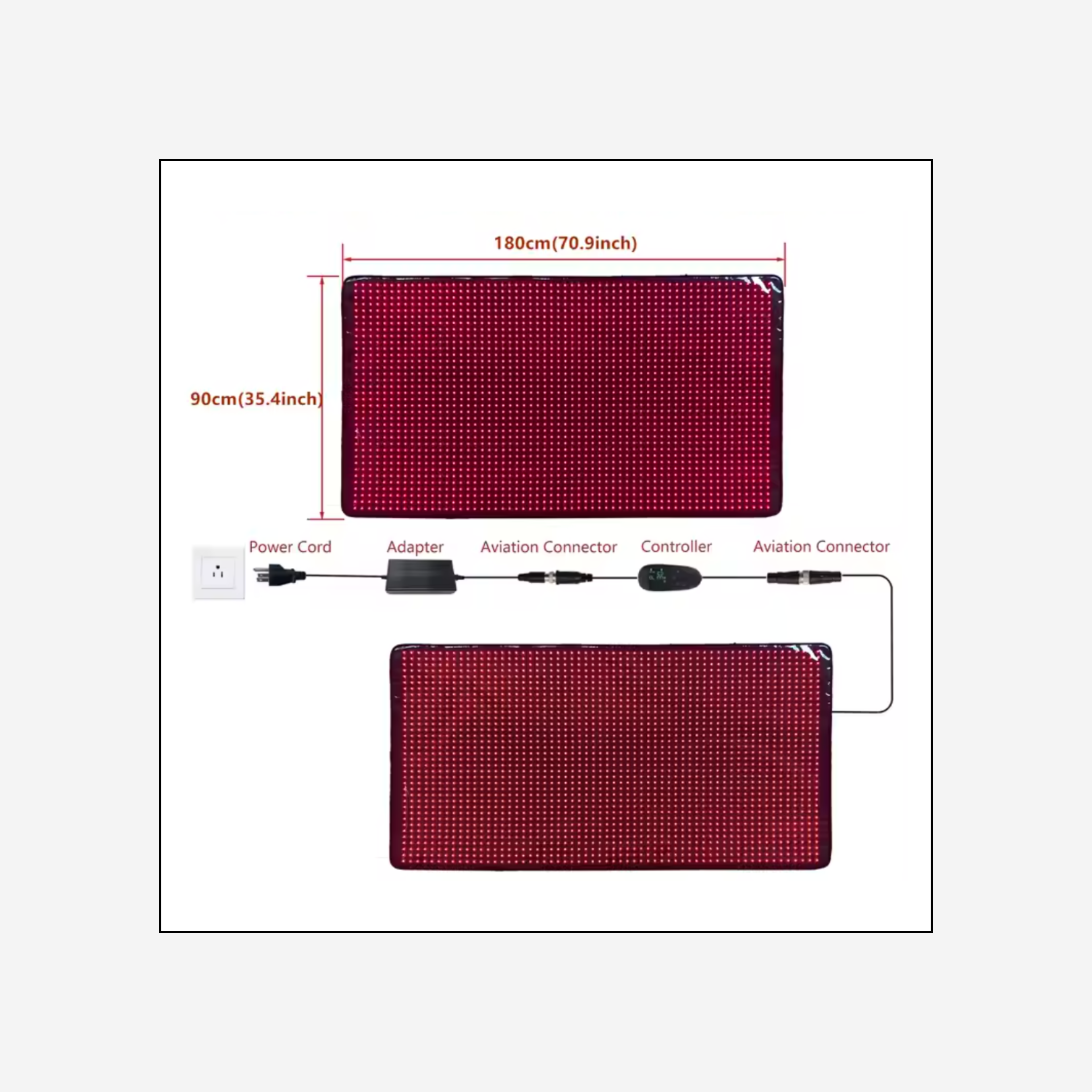 Red Therapy Systems | Ultra Red Light Therapy Mat