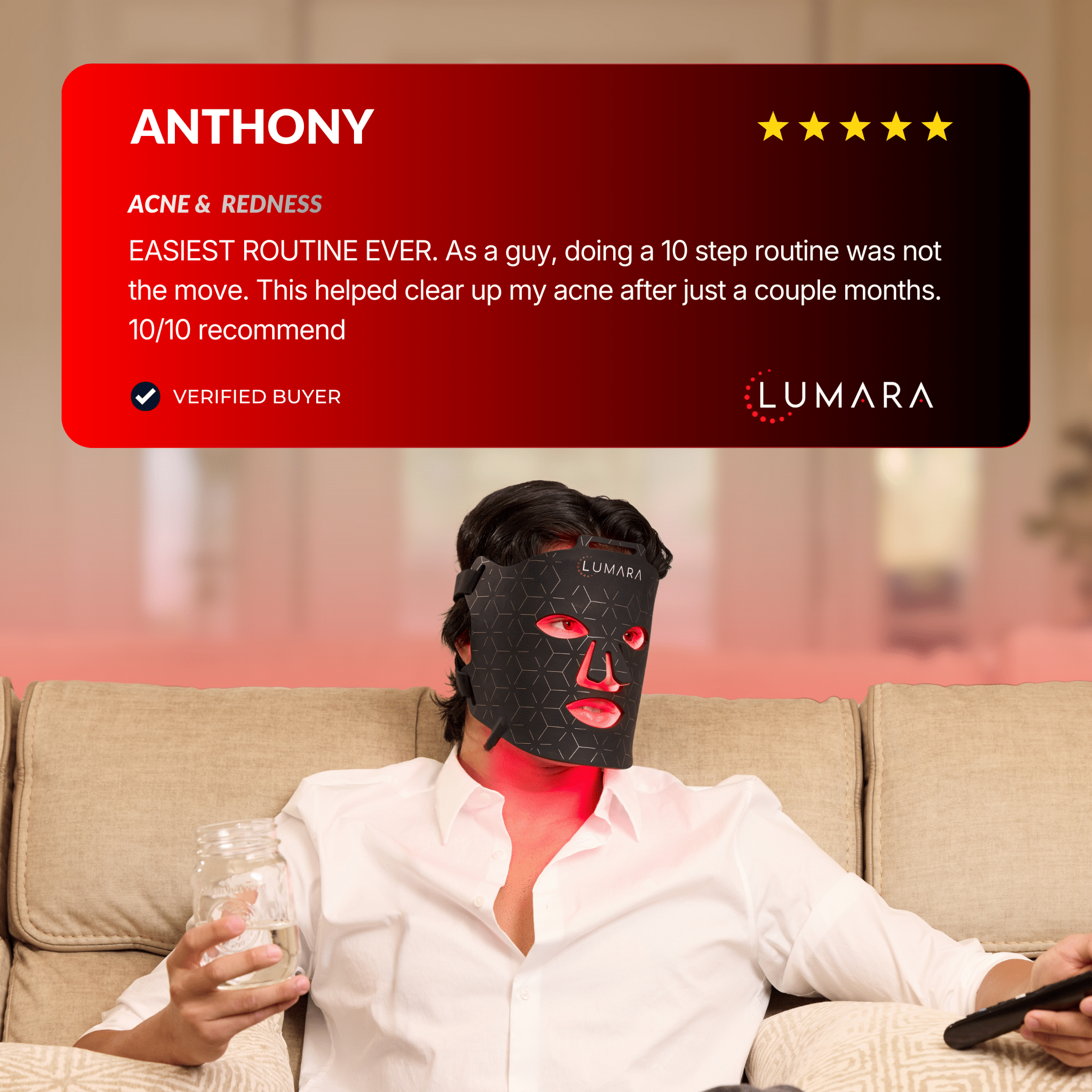 VISO by Lumara | FDA Certified Red Light Therapy Mask