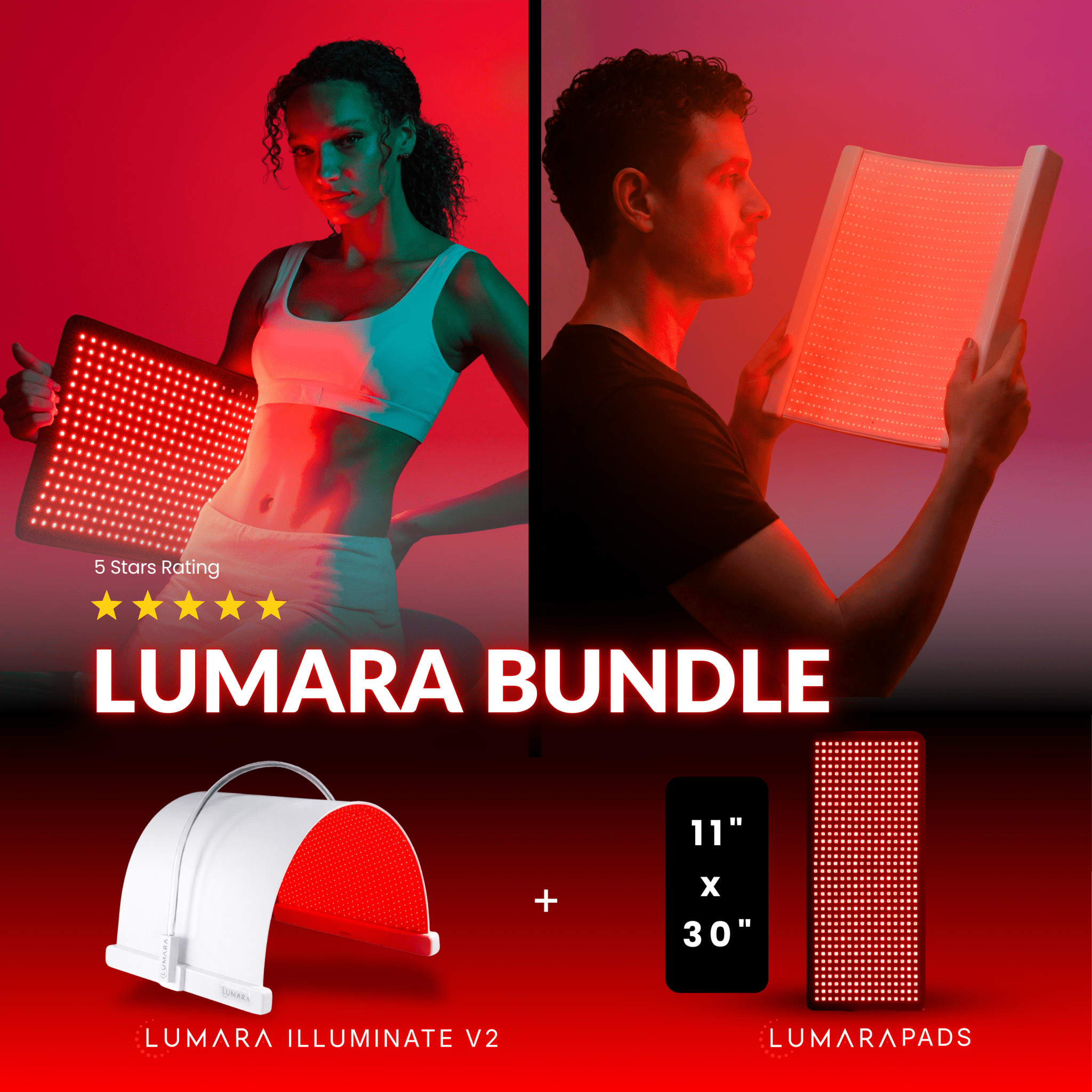 Lumara | Illuminate V2 Red Light Panel