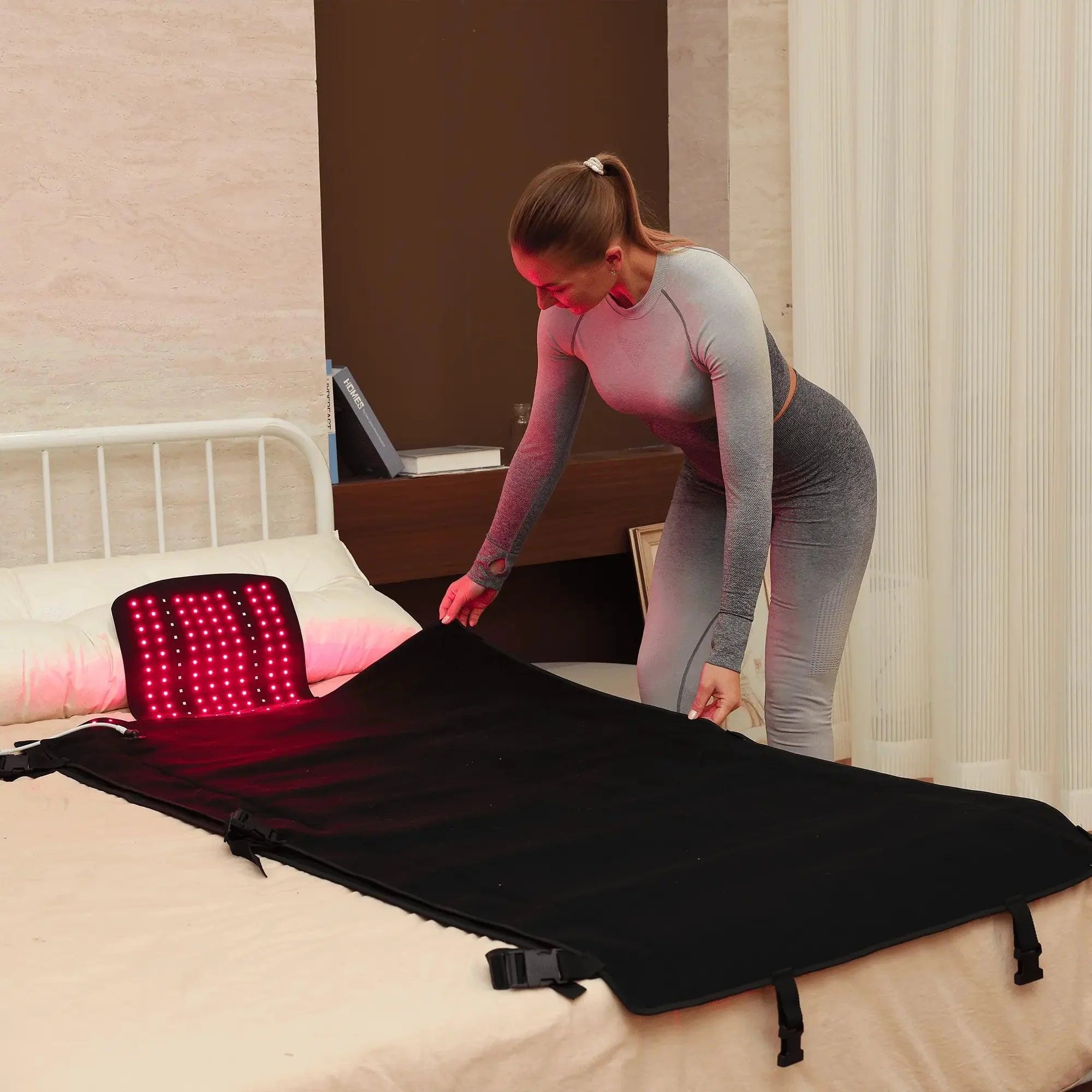 ICE DRAGON | Full-Body Red Light Therapy Blanket with Free Mask & Goggles
