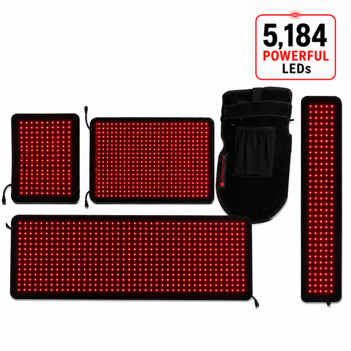 Red Light Pain Relief Kit – 5 Powerful Devices for Full-Body Relief